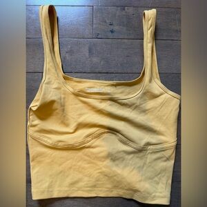 Abercrombie & Fitch Yellow Tank Top